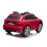 Elektrické autíčko Audi Q8 - nelakované - červené 